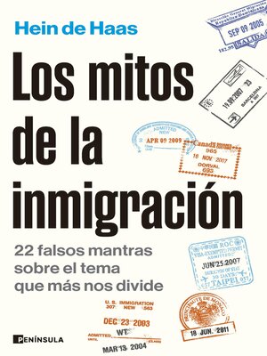 cover image of Los mitos de la inmigración